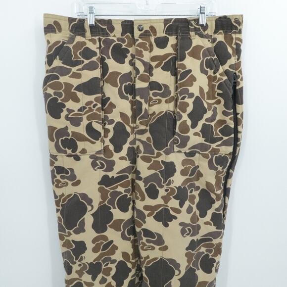Sports Afield Pants Mens Large Regular Camo Duck Hunting Outdoors - Picture 9 of 14
